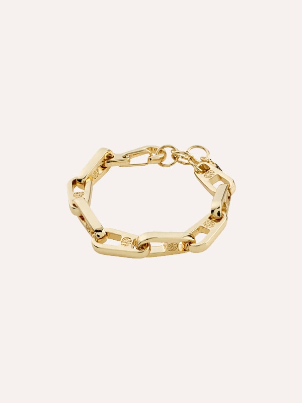 Pilgrim Love Chain Bracelet Gold