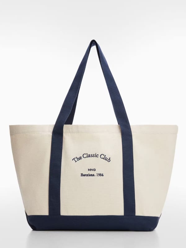 Cotton shopper bag