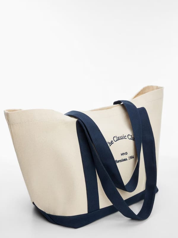 Cotton shopper bag