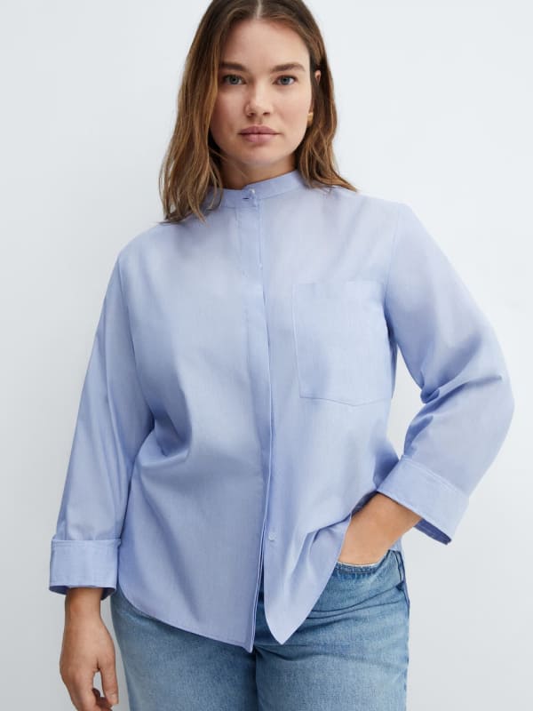 Buttoned cotton shirt